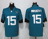 Nike Jacksonville Jaguars 15 Minshew ll Green Vapor Untouchable Limited Jersey,baseball caps,new era cap wholesale,wholesale hats